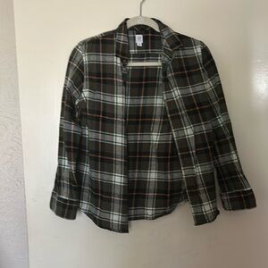 Boys plaid Gap shirt